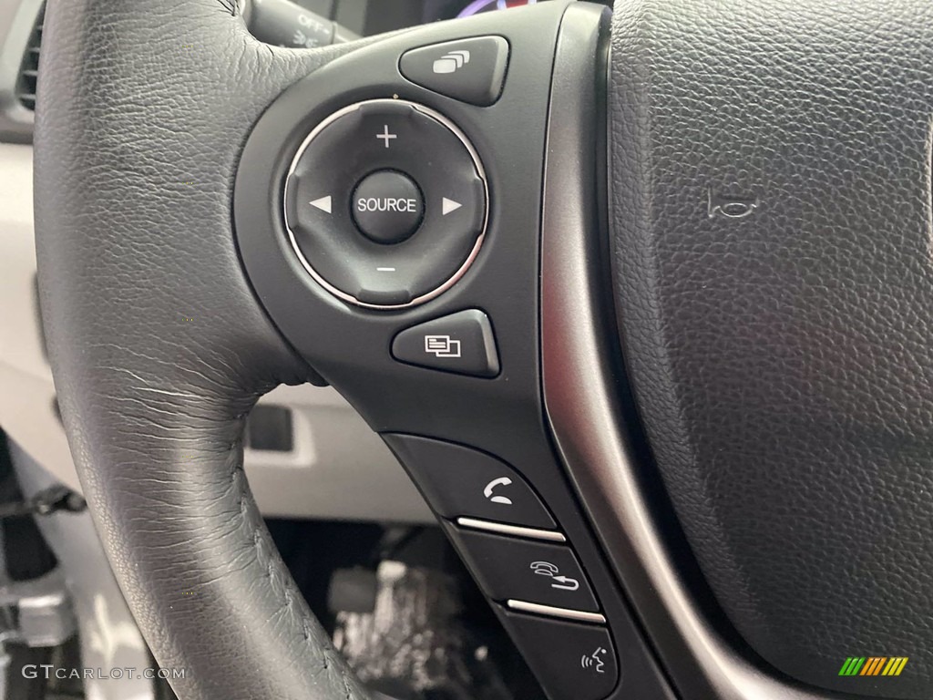 2018 Pilot EX-L - Lunar Silver Metallic / Gray photo #19