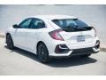 Platinum White Pearl - Civic EX Hatchback Photo No. 2