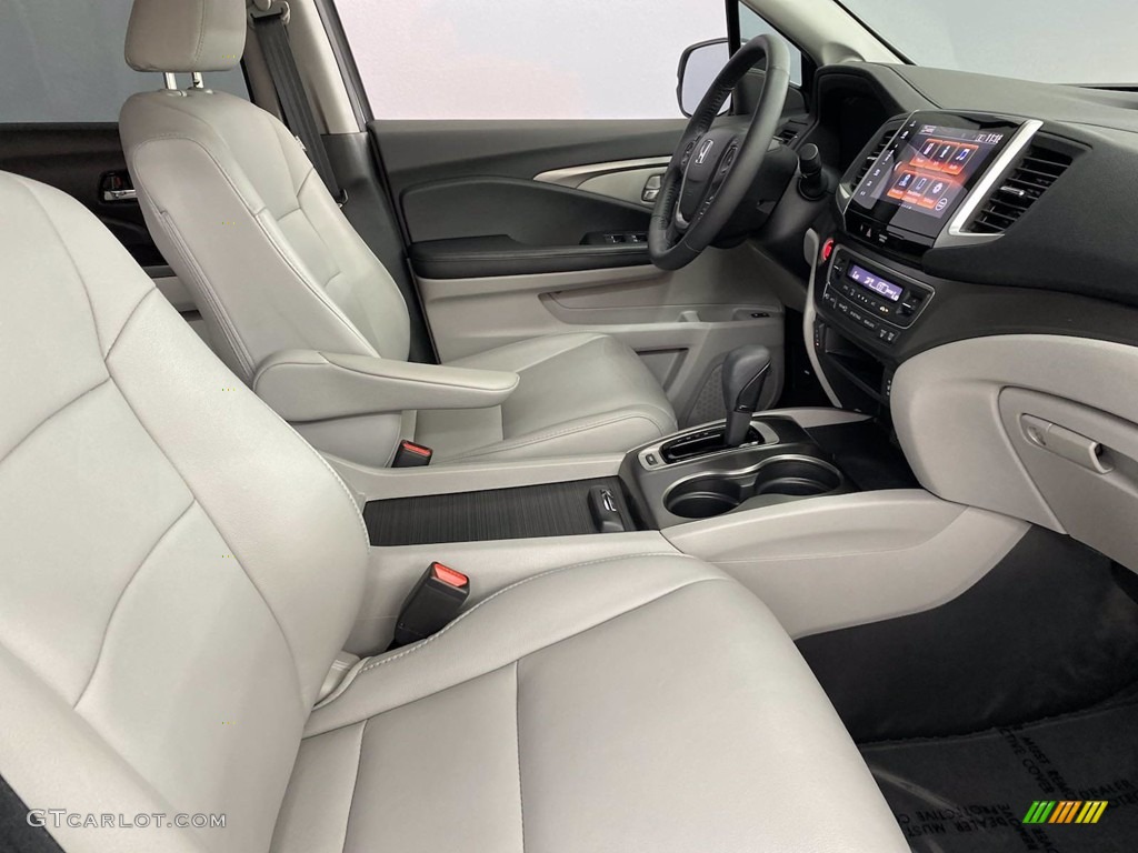 2018 Pilot EX-L - Lunar Silver Metallic / Gray photo #30
