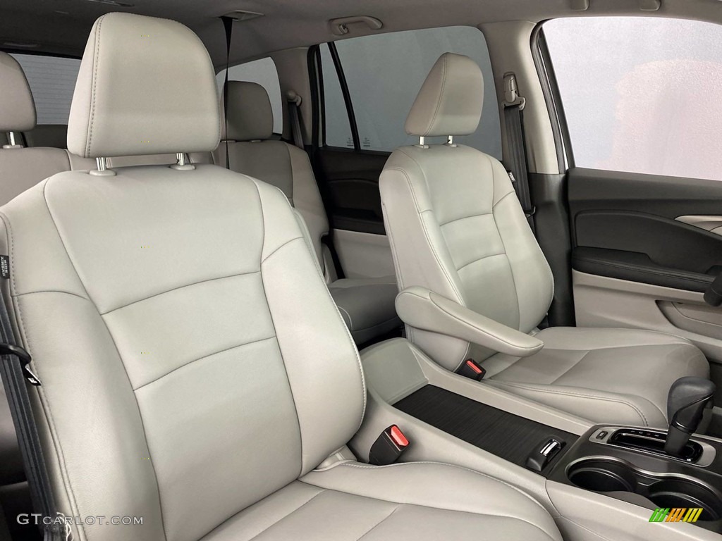 2018 Pilot EX-L - Lunar Silver Metallic / Gray photo #31