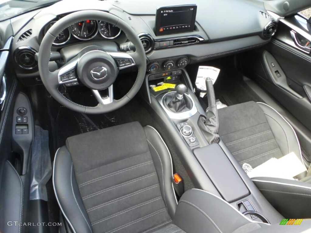Black Interior 2021 Mazda MX-5 Miata Club Photo #142294713