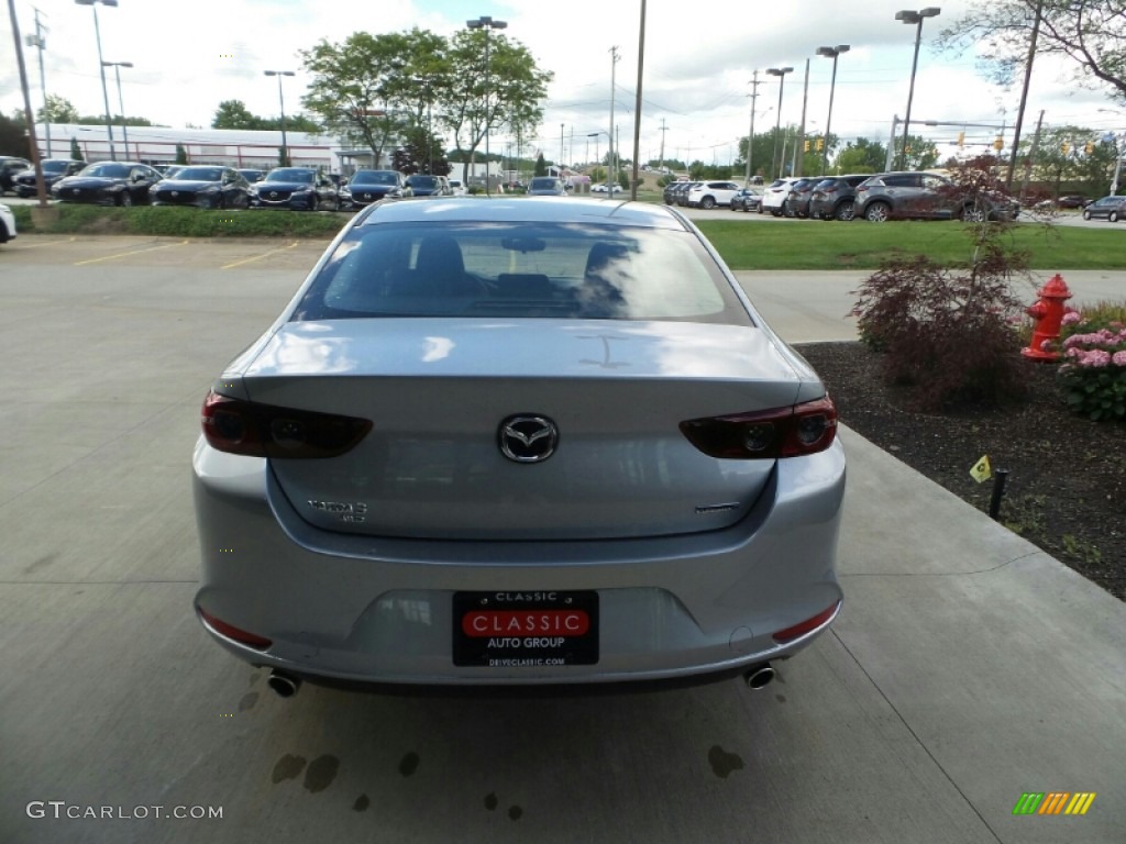 2021 Mazda3 Select Sedan AWD - Sonic Silver Metallic / Black photo #5