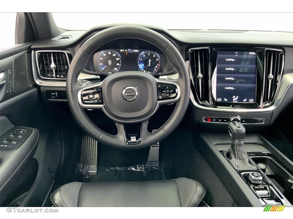 2019 Volvo S60 T5 R Design Charcoal Dashboard Photo #142295124