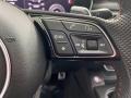 2018 Audi RS 5 Black Interior Steering Wheel Photo