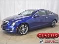 2015 Opulent Blue Metallic Cadillac ATS 2.0T Luxury Coupe  photo #1