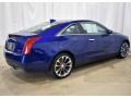 2015 Opulent Blue Metallic Cadillac ATS 2.0T Luxury Coupe  photo #2