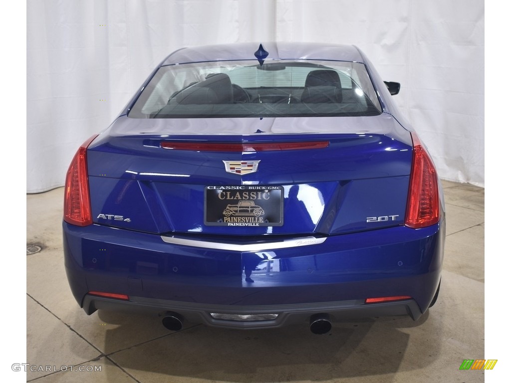 2015 ATS 2.0T Luxury Coupe - Opulent Blue Metallic / Jet Black/Jet Black photo #3