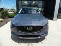 2021 Polymetal Gray Mazda CX-5 Carbon Edition Turbo AWD  photo #2