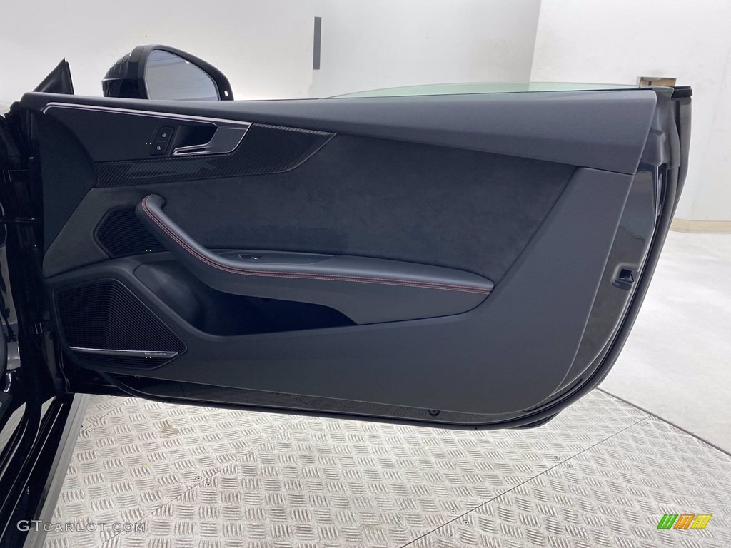 2018 Audi RS 5 2.9T quattro Coupe Black Door Panel Photo #142295418