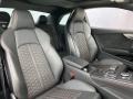 2018 Audi RS 5 Black Interior Front Seat Photo