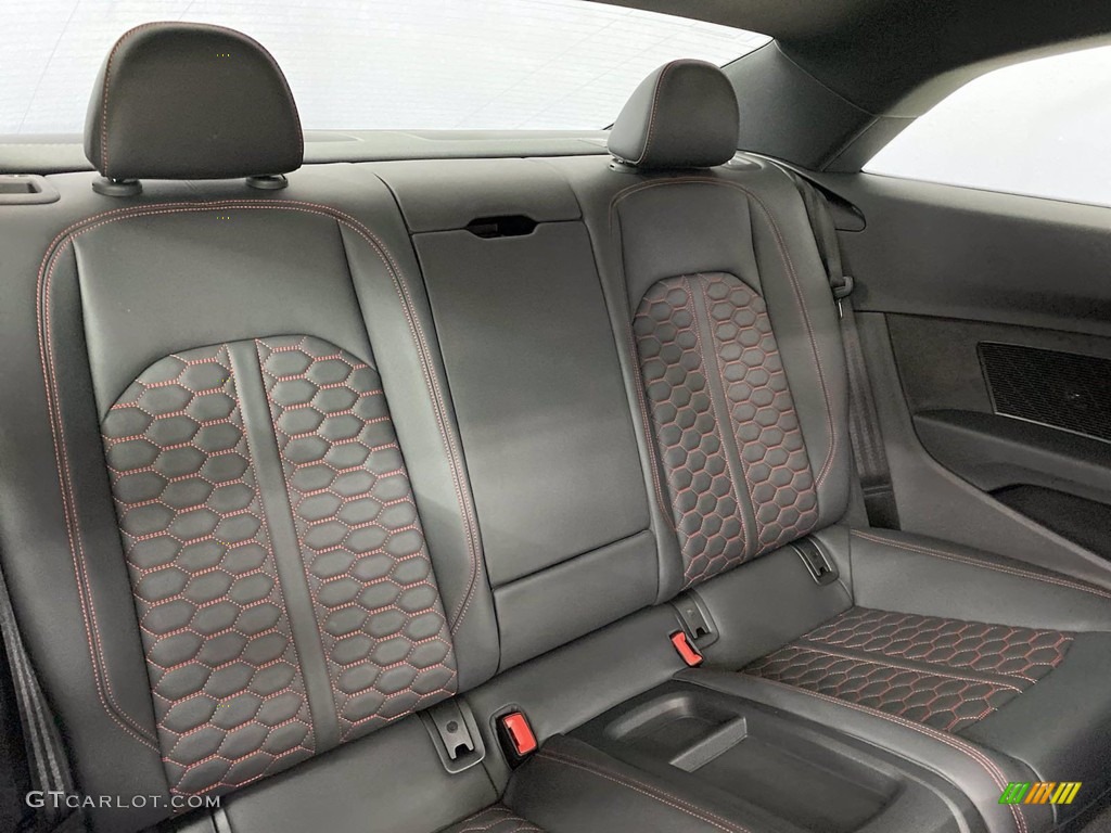 2018 Audi RS 5 2.9T quattro Coupe Rear Seat Photos