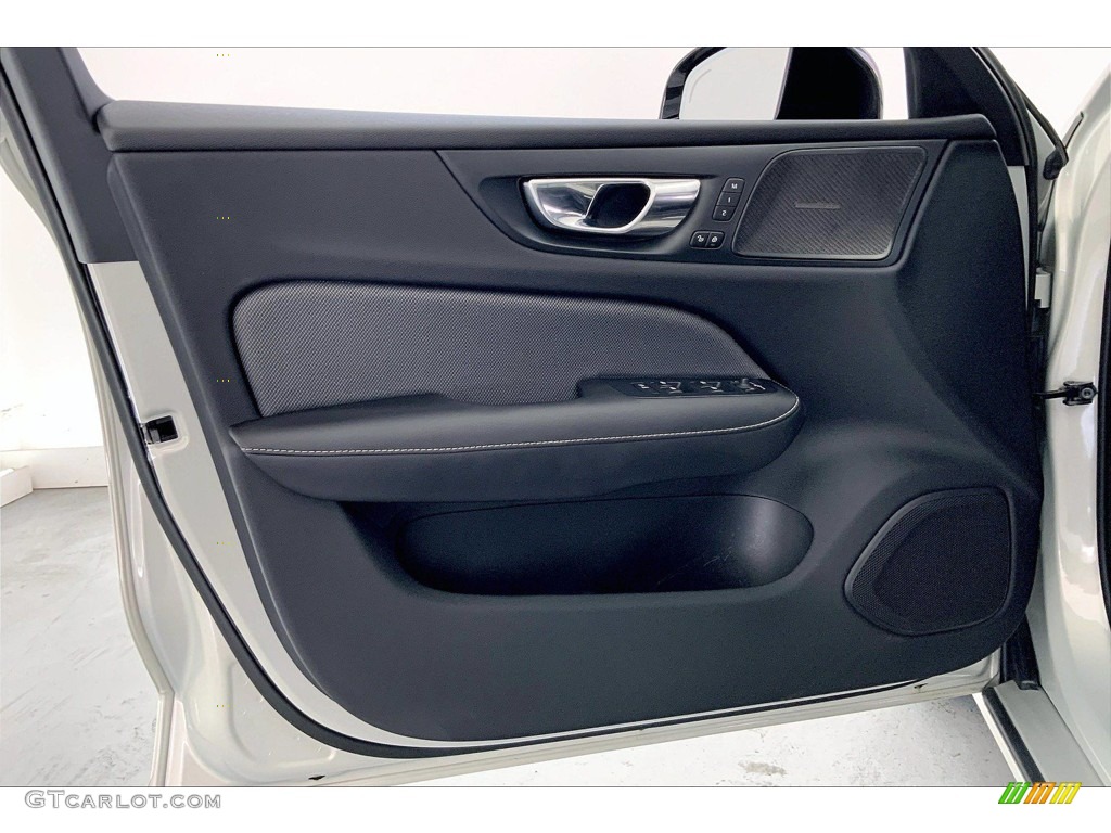 2019 Volvo S60 T5 R Design Charcoal Door Panel Photo #142295628