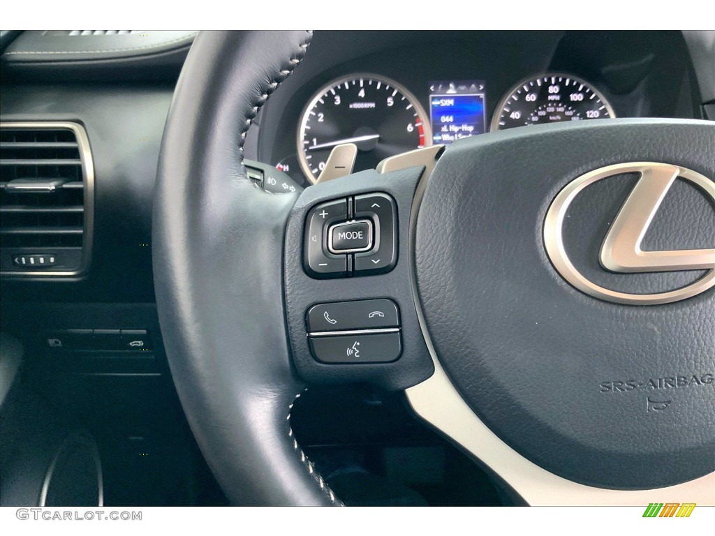 2019 Lexus NX 300 Glazed Caramel Steering Wheel Photo #142296339