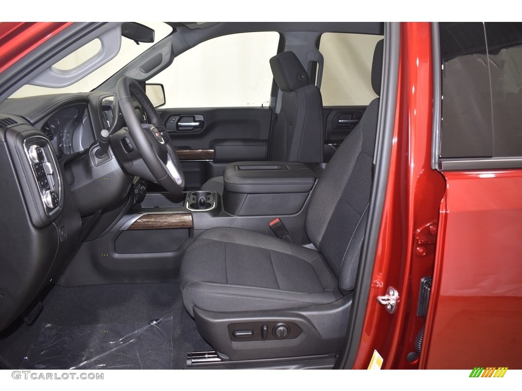 2021 Sierra 1500 Elevation Crew Cab 4WD - Cayenne Red Tintcoat / Jet Black photo #6