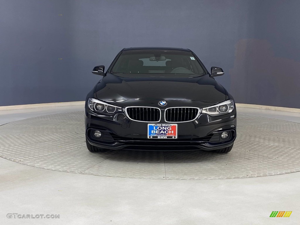 2019 4 Series 430i Gran Coupe - Jet Black / Black photo #2