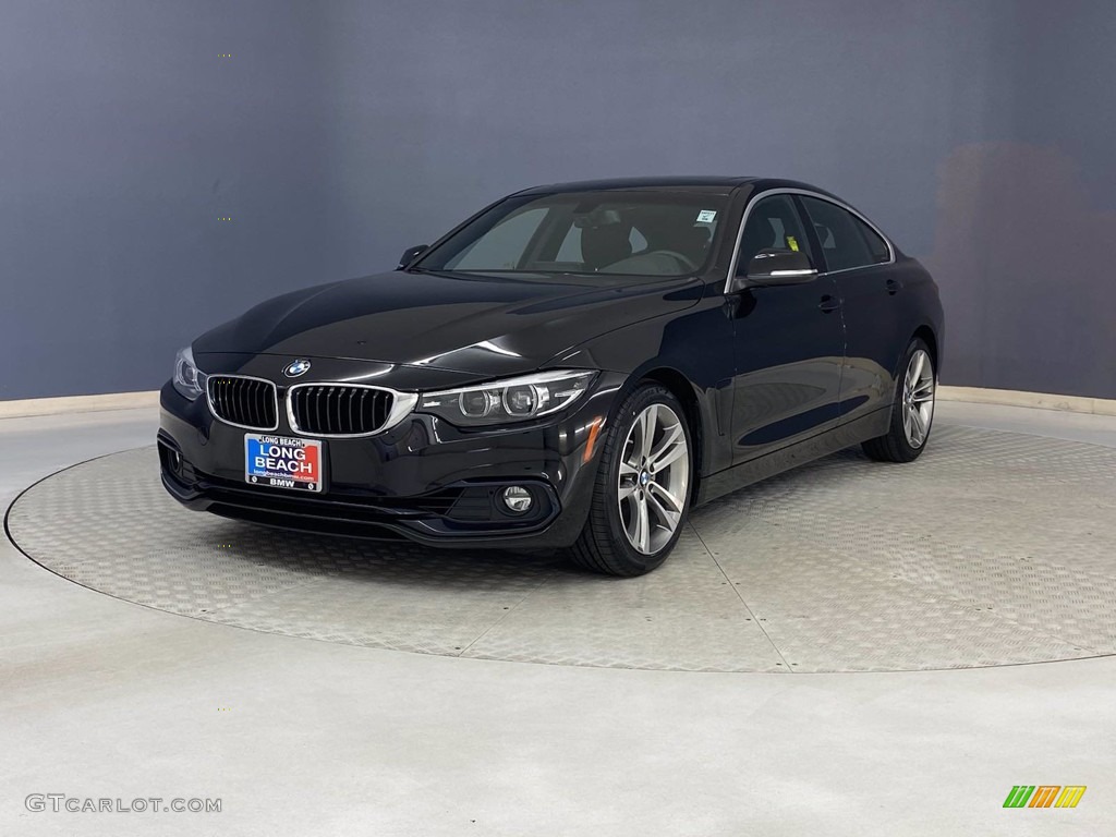 2019 4 Series 430i Gran Coupe - Jet Black / Black photo #3