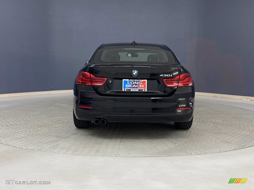 2019 4 Series 430i Gran Coupe - Jet Black / Black photo #4
