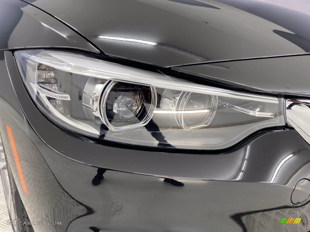 2019 4 Series 430i Gran Coupe - Jet Black / Black photo #7