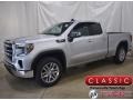 Quicksilver Metallic 2021 GMC Sierra 1500 SLE Double Cab 4WD