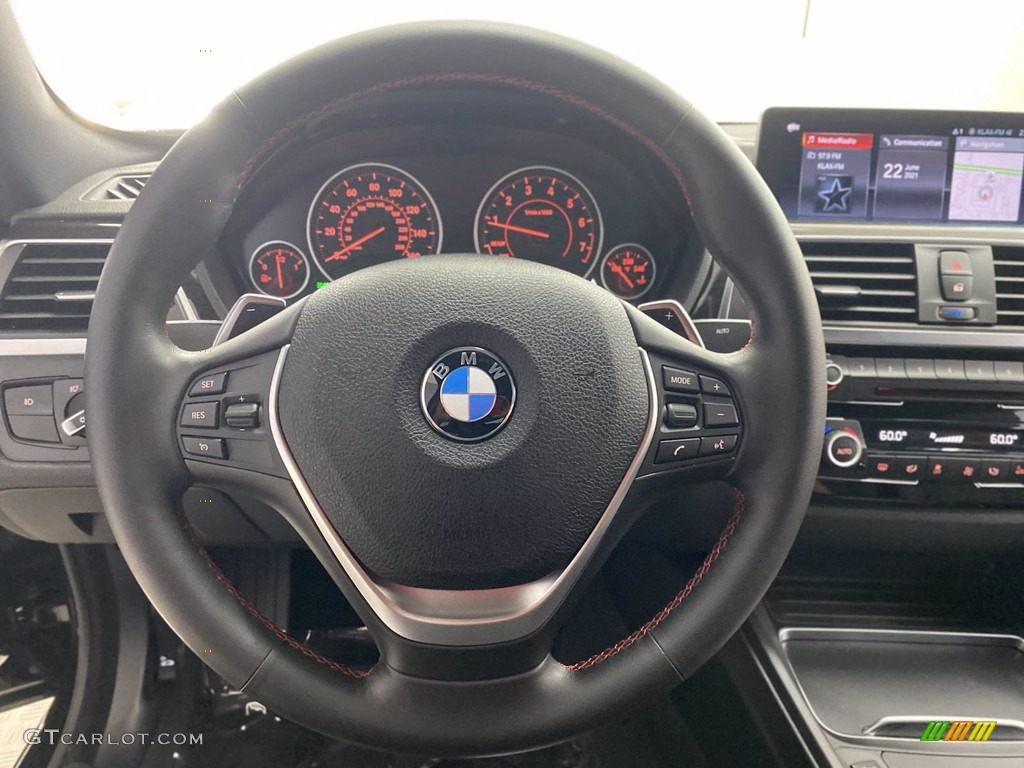 2019 4 Series 430i Gran Coupe - Jet Black / Black photo #18