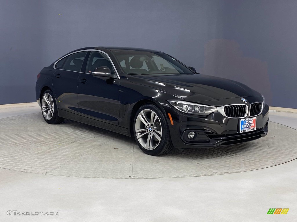 2019 4 Series 430i Gran Coupe - Jet Black / Black photo #38
