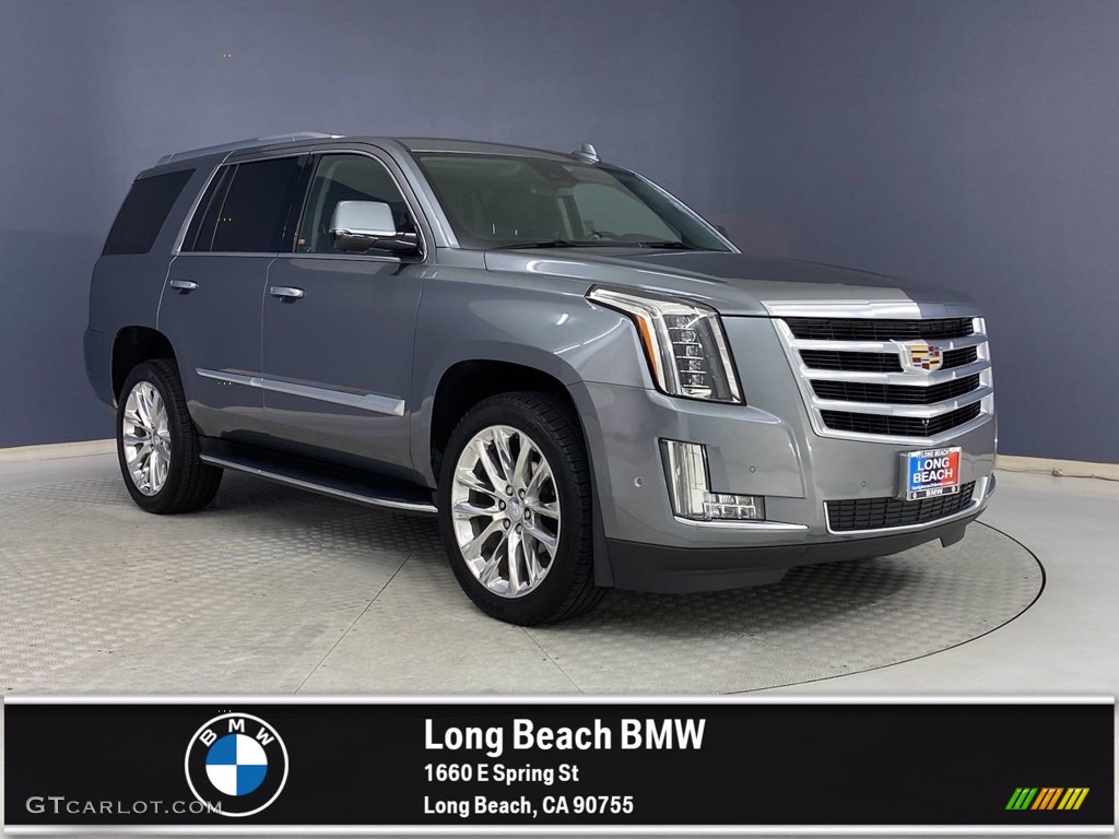 2020 Escalade Luxury 4WD - Satin Steel Metallic / Jet Black photo #1