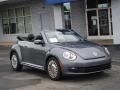 Platinum Gray Metallic 2014 Volkswagen Beetle 2.5L Convertible