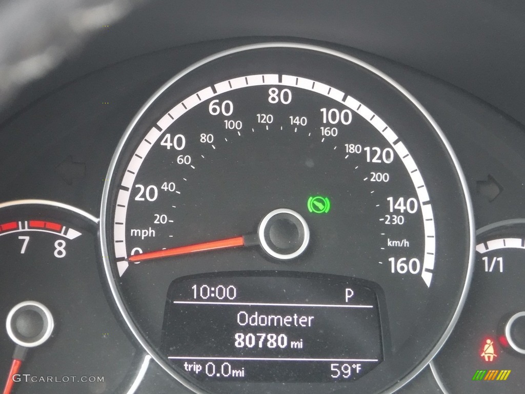 2014 Volkswagen Beetle 2.5L Convertible Gauges Photos
