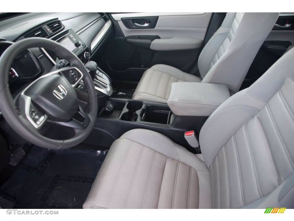 2018 CR-V LX - Basque Red Pearl II / Gray photo #3
