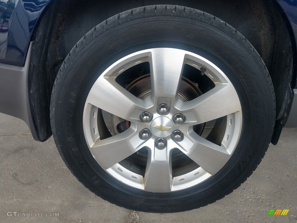 2012 Traverse LT - Dark Blue Metallic / Dark Gray/Light Gray photo #13