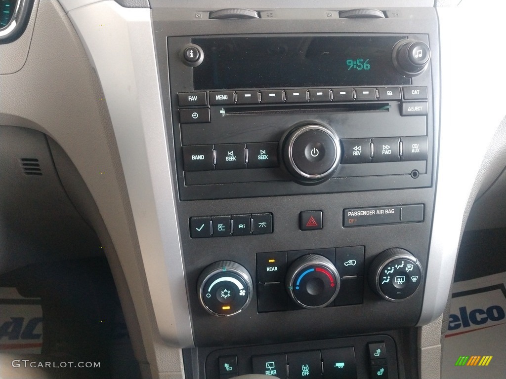 2012 Traverse LT - Dark Blue Metallic / Dark Gray/Light Gray photo #28