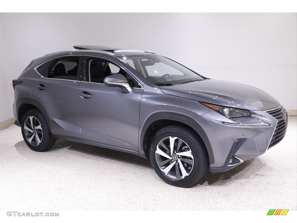 Nebula Gray Pearl 2020 Lexus NX 300 AWD Exterior Photo #142300826