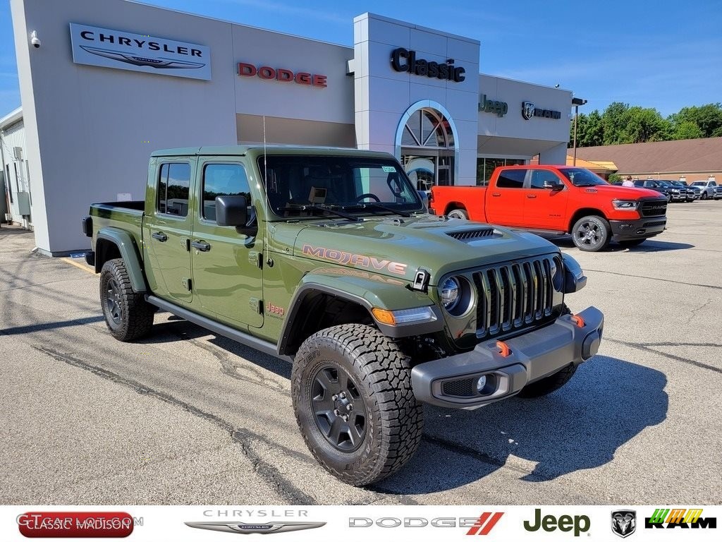 2021 Gladiator Mojave 4x4 - Sarge Green / Black photo #1