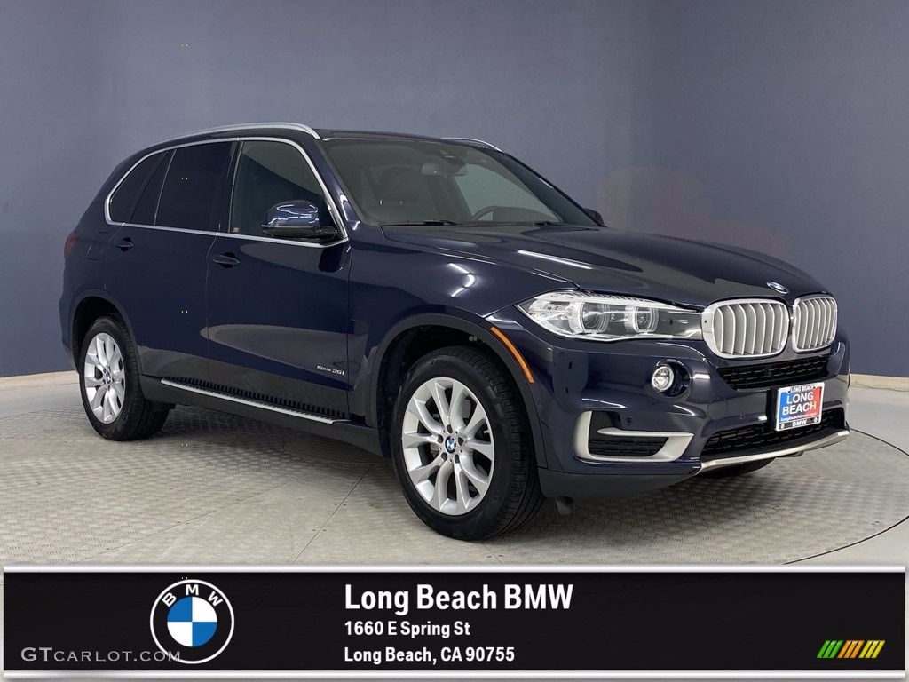 2018 X5 sDrive35i - Imperial Blue Metallic / Mocha photo #1