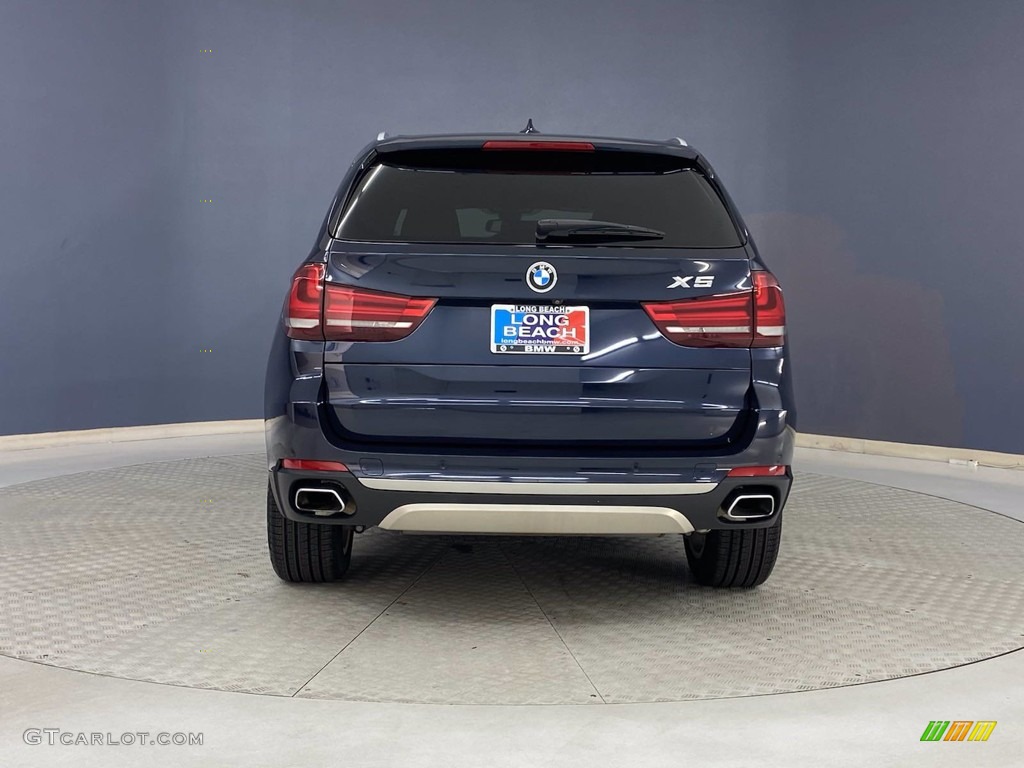 2018 X5 sDrive35i - Imperial Blue Metallic / Mocha photo #4
