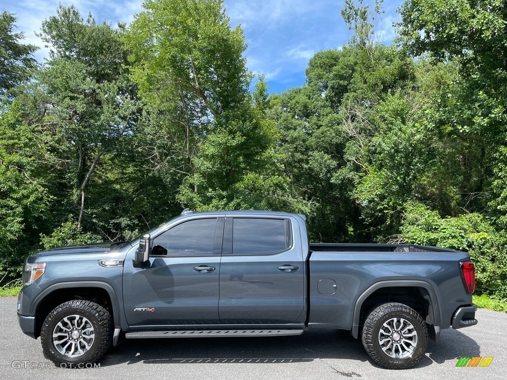 2021 Sierra 1500 AT4 Crew Cab 4WD - Dark Sky Metallic / Jet Black photo #1