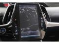 2020 Toyota Prius Prime Black Interior Navigation Photo