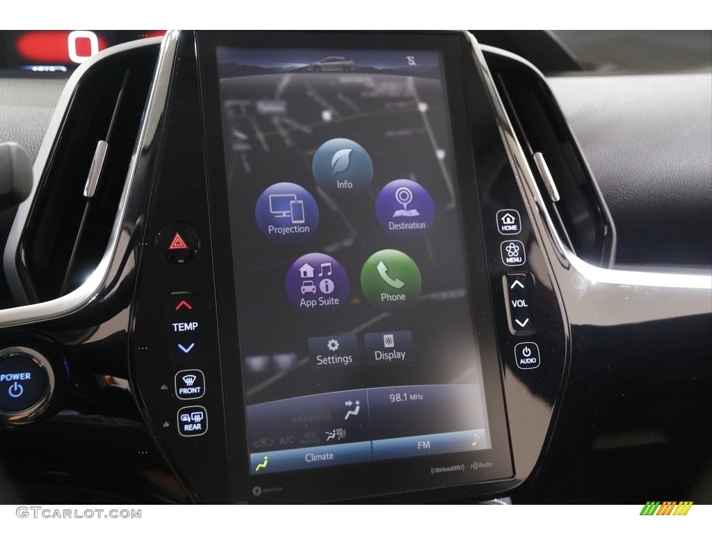 2020 Toyota Prius Prime XLE Controls Photo #142302599