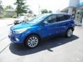 Lightning Blue 2017 Ford Escape Titanium 4WD