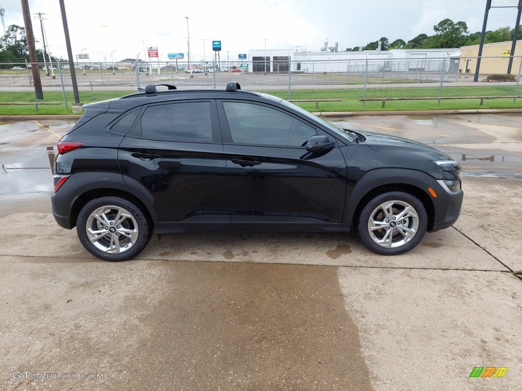 Ultra Black 2022 Hyundai Kona SEL Exterior Photo #142303291