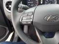 Gray/Black 2022 Hyundai Kona SEL Steering Wheel