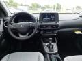 Gray/Black 2022 Hyundai Kona SEL Dashboard