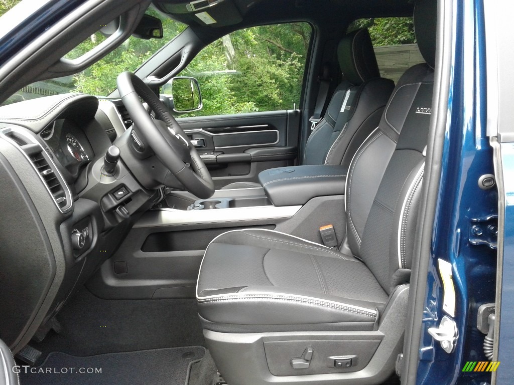 Black Interior 2021 Ram 2500 Laramie Crew Cab 4x4 Photo #142303748