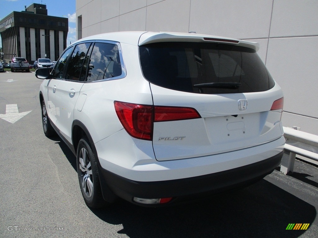 2018 Pilot EX-L AWD - White Diamond Pearl / Beige photo #3