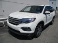 2018 White Diamond Pearl Honda Pilot EX-L AWD  photo #7