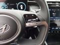 2022 Hyundai Tucson Black Interior Steering Wheel Photo