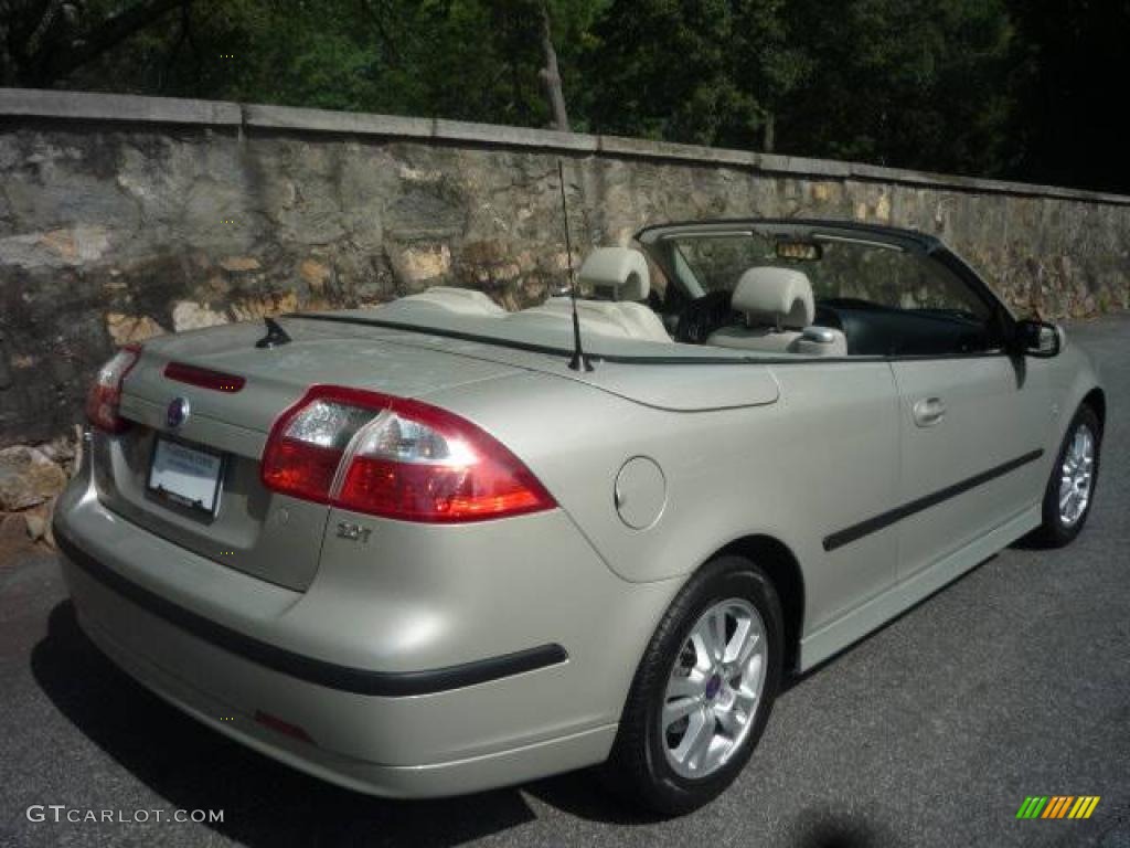 2006 9-3 2.0T Convertible - Parchment Silver Metallic / Parchment photo #3