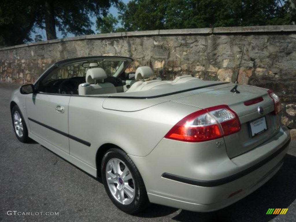 2006 9-3 2.0T Convertible - Parchment Silver Metallic / Parchment photo #4