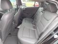 2021 Hyundai Ioniq Hybrid Black Interior Rear Seat Photo