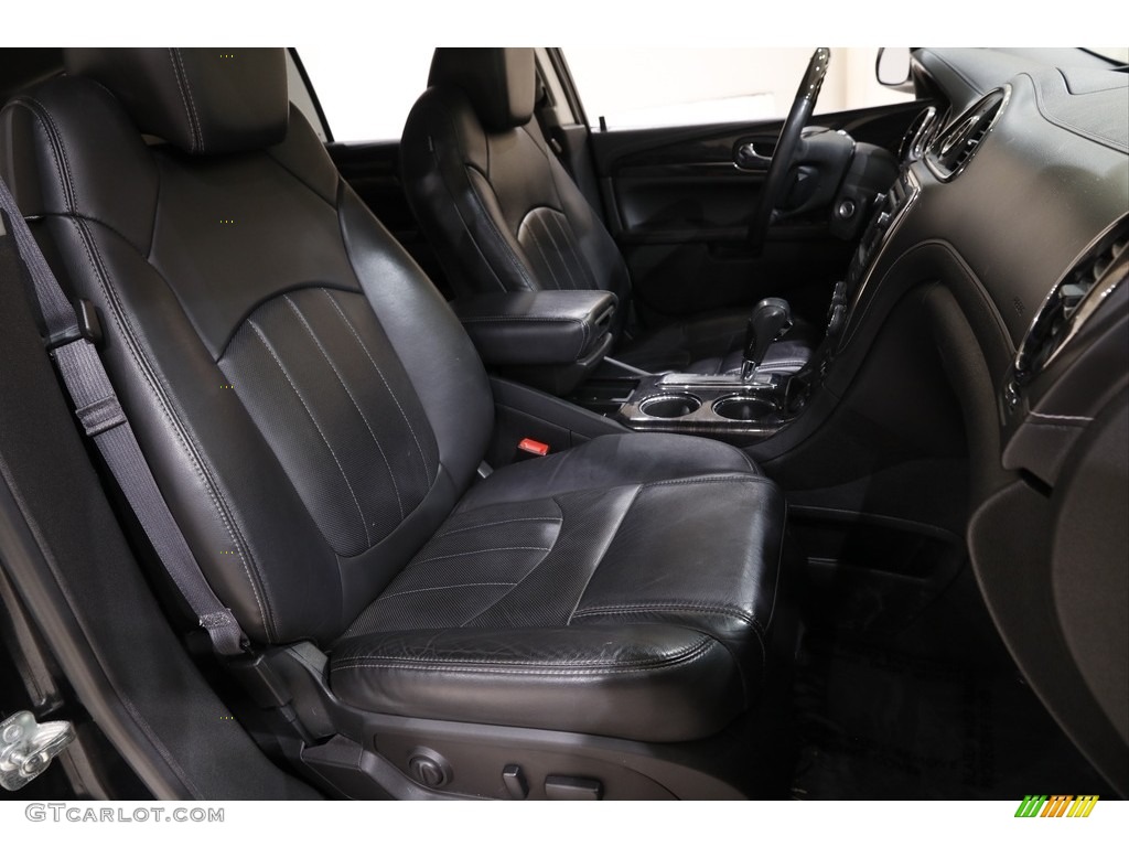2015 Enclave Leather - Carbon Black Metallic / Ebony/Ebony photo #14
